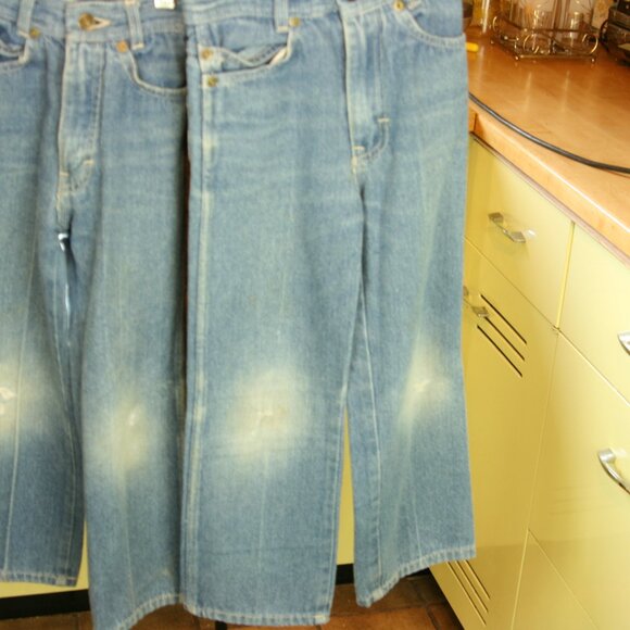 Vintage Calabash Kid's Jean Lot Distressed Denim - Picture 3 of 6